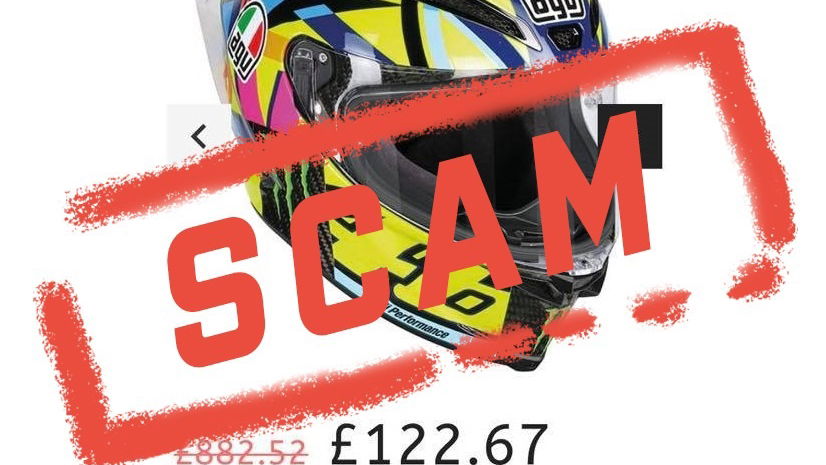 How to avoid getting scammed online for motorcycle kit